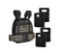 INFIDEZ Tactical Adjustable Weighted Vest 12-31lbs with Weight Plates 8x10 inch Included, Quick
