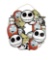Grupo Ruz The Nightmare Before Christmas Wreath Halloween Home Decoration, 18 Diameter