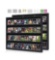 2 Pack Baseball Card Display Case 31 x 25