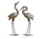 Shorayn Garden Crane Statues, Blue Heron Sculptures for Outdoor
