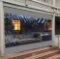 Outdoor Curtain with Clear Tarp Panel