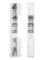 Tangkula Tall Slim Bathroom Storage Cabinet