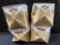 4 Fabric Baskets Storage Cubes