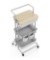 DTK 3 Tier Utility Rolling Cart with Cover Board