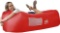 WEKAPO Inflatable Lounger Air Sofa Chair?Camping & Beach Red and Blue