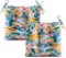 ARTPLAN Outdoor Cushions Seat Back Set of 2