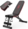 HITOSPORT Adjustable Weight Bench