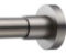 Brushed Nickel Short Shower Curtain Rod - 27-43 inches