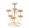 EXCEART Lotus Flower Candle Holder