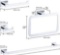 GERUIKE Bathroom Hardware Set 4 Pieces