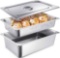 3 Pack Full Size Hotel Pan with Lid