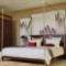 Mengersi Canopy Bed Frame Post Queen Size Stainless Steel Canopy Frame Poles Four Corner Bracket Fit