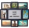 Letter Board 8-Opening Photo Collage, 19 x 17 inch