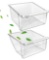 2 Pack Upgraded 2188656 Fridge Crisper Drawer Compatible with Whirlpool