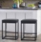 MAISON ARTS Black Counter Height 24