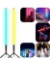 LUXCEO 2Pack RGB Tube Light Bar with Light Stand
