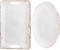 Gibson Home Mauna Melamine and Sweese Oval Serving Platters