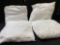 White Pillows (Somewhat Dirty) Pack 4