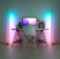 Tall RGB Corner Light - Dimmable Corner Lighting RGB Lamp