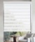 Zebra Blinds for Windows Shades, Horizontal Roller Window Shades Light Filtering Sheer Window