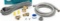 Smart Choice Dish Care 6? Stainless Steel Dishwasher Install Kit with Power Cord