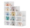 12 Pack Large Shoe Organizer for Closet
