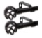 Oneach 2 Pack 28''-48'' Adjustable Curtain Rod