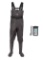 TIDEWE Bootfoot Chest Wader, 2-Ply Nylon/PVC Waterproof Fishing & Hunting Waders with Boot Hanger
