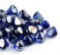 Chilli Cosmos Fire Glass Diamond 1 Inch Fire Pit Glass Rocks for Propane or Gas Fire Pit 20 Pounds