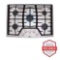 LG 30 in. Recessed Gas Cooktop in Stainless Steel w/5 Burners Including 17K SuperBoil Burner
