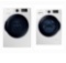 Set Samsung - 4.0 Cu. Ft. Stackable Electric Dryer and Samsung - 2.2 Cu. Ft. High Efficiency