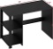 SHW Home Office Computer Desk with Shelves