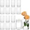 CUCUMI 15pcs Glass Cylinder Vases