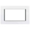GE Microwave Optional Built-In Trim Kit In White
