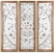 SHOXREM Large Carved Wood Sculpture Panels Set