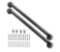 2 Pack 24 Inch Black Shower Grab Bar