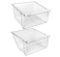 2 Pack Fridge Crisper Drawer