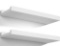 Love-KANKEI Floating Shelves Wall Mounted Set of 2