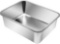 Kichwit Extra Large and Yangbaga Stainless Steel Open Cat Litter Box
