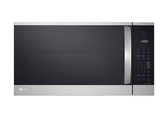 LG - 1.8 Cu. Ft. Over-the-Range Microwave with Sensor Cooking and EasyClean - Stainless Steel