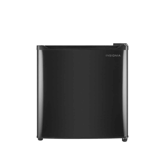 Insignia - 1.7 Cu. Ft. Mini Fridge - Black