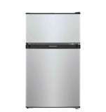 Frigidaire - 3.1 Cu. Ft. Mini Fridge with Built-In Freezer - Silver