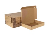 MEBRUDY 12x9x2 Inches Shipping Boxes Pack of 25, Small Corrugated Cardboard Box for Mailing Packing