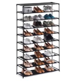 10 Tiers Large Shoe Rack Organizer for 50 Pairs