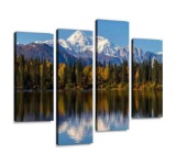 Byers Lake Alaska Art Paint
