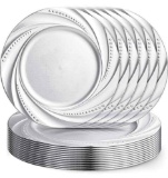 18 Pieces 13? Charger Plates Set Plastic