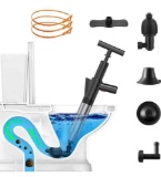 ZZSTAR Toilet Clog Remover,High Pressure Air Drain Blaster