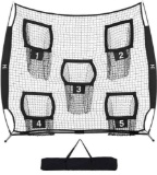 ZELUS 7 x 7ft Football Trainer Throwing Net