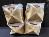 4 Fabric Baskets Storage Cubes
