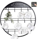 Large Wall Mounted Storage Display Organizer Rack
